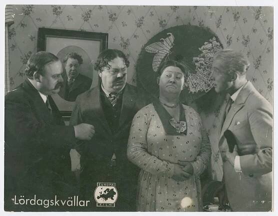 Gideon Wahlberg, Edvard Persson, Dagmar Ebbesen, Harald Svensson - Lördagskvällar - Fotosky