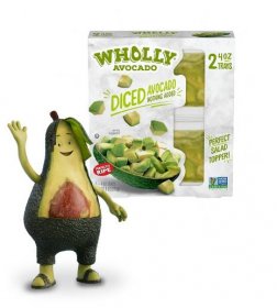 wholly avocado diced