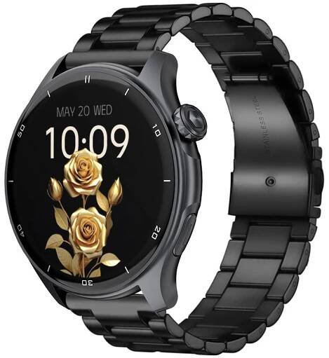 Chytré hodinky Madvell Talon 2 s GPS a bluetooth voláním černé s ocelovým tahem
