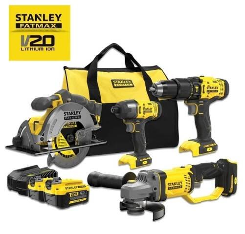 Stanley Fatmax SFMCK469M2-QW combo sada aku nářadí 18V LiIon 2x4Ah V20