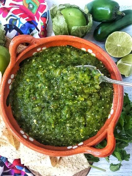 Salsa Verde - Dash of Color and Spice