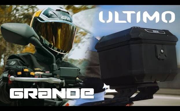 GIVI | The All-new M37.0 GRANDE Helmet & ULTIMO Monolock Top case