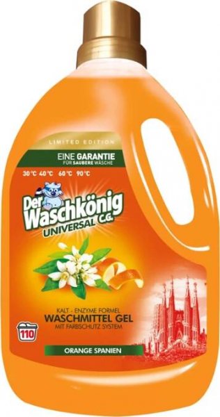 Der Waschkönig Universal Orange Spanien 3,305 l