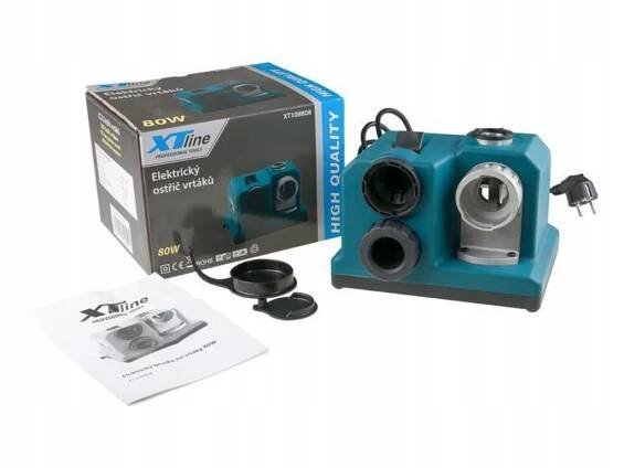 XTLINE XT108808 Bruska na vrtáky 3-13mm 80W | Patro.cz
