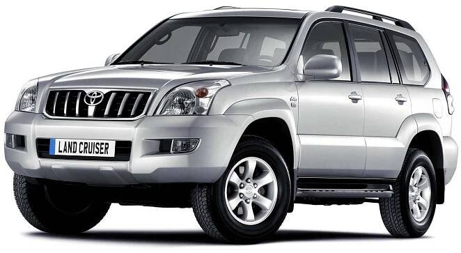 Příčníky Thule SmartRack XT Alu Toyota Land Cruiser 90/120 2003- s podélníky - OBCHODTH.CZ