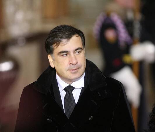 FOTO: Michal Saakašvili jako gruzínský prezident roku 2011 na pohřbu Václava Havla.