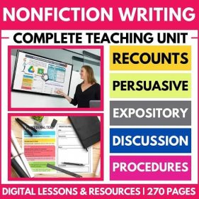essay writing | nonfiction writing unit | Essay Writing: A complete guide for students and teachers | literacyideas.com