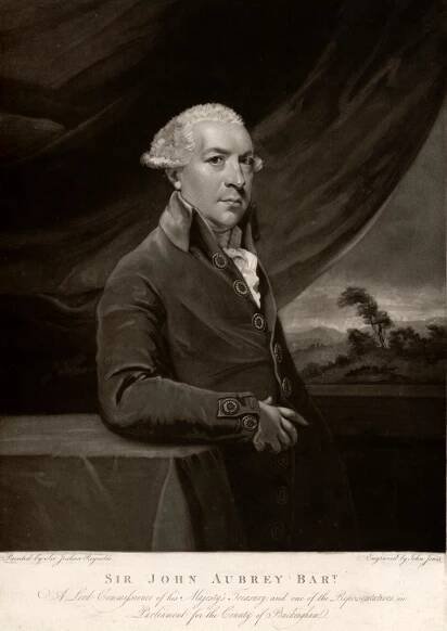 Sir John Aubrey, 6th Baronet