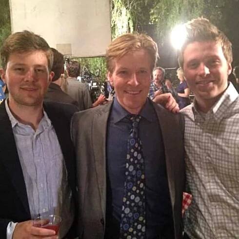 Jack Wagner's Family Album With Sons Harrison, Peter