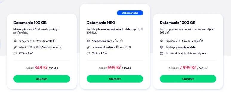 o2 datamanie slevy leto 2025