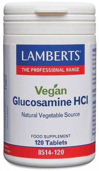 Vegan Glukosamin HCI - 120 Tabs - Lamberts