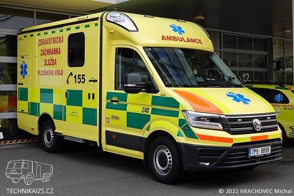 ZZS PK - Plzeň-Bory - XXL/VNN - ZPM 240 - VW Crafter - TECHNIKAIZS.cz