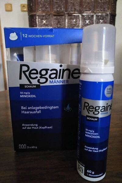 Minoxidil - Regaine - pěna