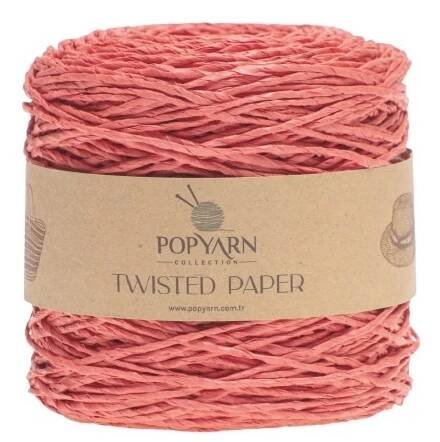 Papírová příze Twisted paper B515 - růžová