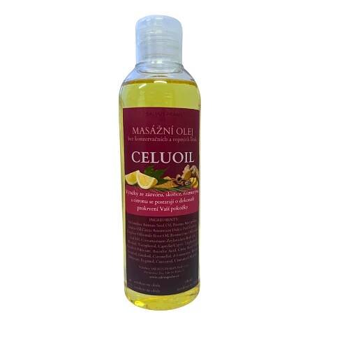 MASÁŽNÍ OLEJ NA CELUOIL 200ml