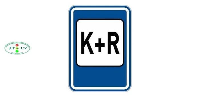 Dopravní Značka IP13e Parkoviště K+R