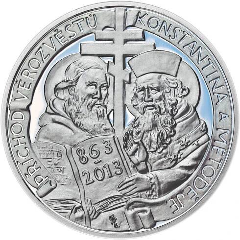 Cena Konstantin a Metoděj Ag Proof: 3588 Kč