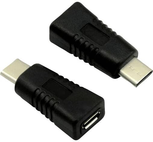 USB redukce USB C(M) - microUSB B(F), černá od 49 Kč - Heureka.cz