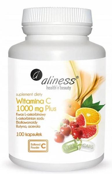 Vitamín C 1000 mg Plus 100 kapslí Bioflavonoidy rutin acerola