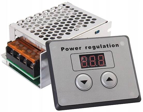 Regulátor otáček motoru o výkonu napětí 4000 W 230 V