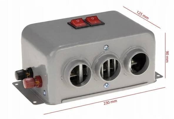 OHŘÍVAČ DO AUTA, TOPENÍ WEBASTO 24V 800W - Allegro