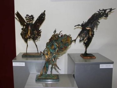 Originální sochař Igor Kitzberger vystavuje v Přerově