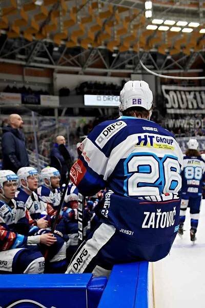 Hokejisté Komety hostili Olomouc.