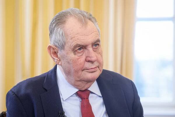 Exprezident Miloš Zeman