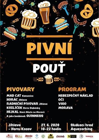 Pivní Pouť v Jihlavě 2020