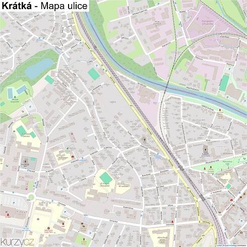 Krátká - mapy | Kurzy.cz