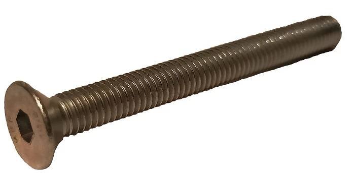 Šroub M6x60mm inbusový se zápustnou hlavou s vnitřním šestihranem, celý závit - Šroubujeme.cz
