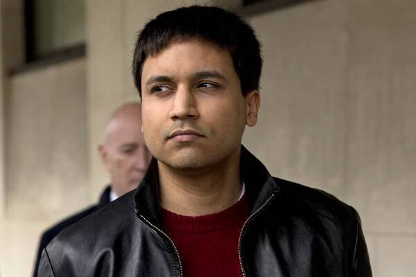 British financial trader Navinder Sarao leaves after the ruling in his extradition hearing at Westminster Magistrates Court in London on March 23.