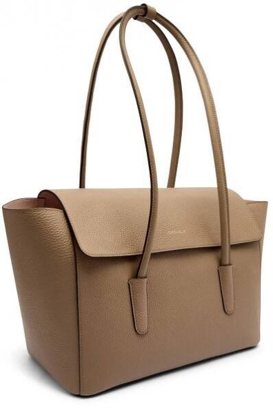Kůžoná kabelka shopper 2v1 BEAT Coccinelle | Béžová E1 T8A 11 02 01