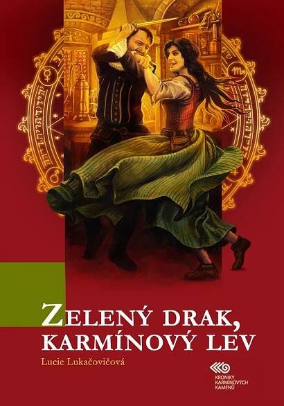 Zelený drak, Karmínový lev - Lucie Lukačovičová (2015, pevná bez přebalu lesklá) od 150 Kč