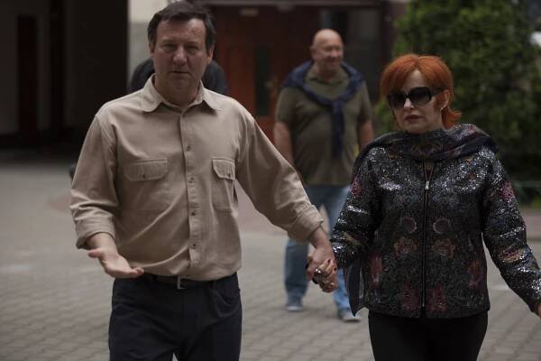 Jako pes s kočkou - Z filmu - Robert Więckiewicz, Aleksandra Konieczna