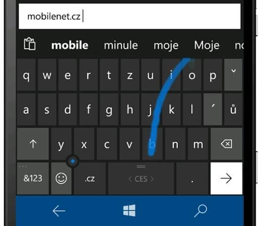 Oblíbená klávesnice z mobilních Windows se přesouvá na tablety