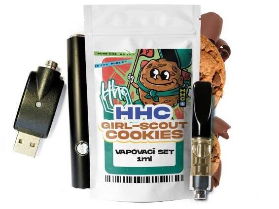 Vaporizer Girl Scout Cookies 94% HHC 1 ml - levnypoppers.cz