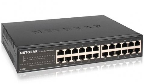 NETGEAR GS324 v2 24-Port Gigabit Ethernet Unmanaged Switch