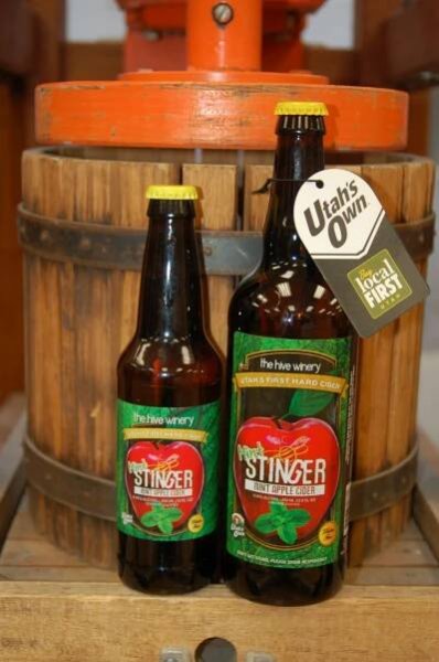Stinger Hard Apple Cider from The Hive Winery - Utah's First. 