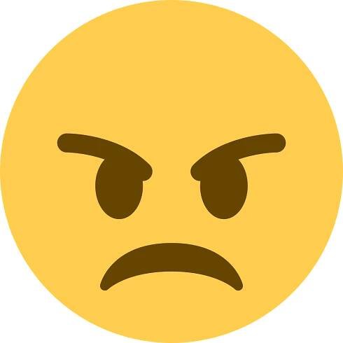 😠 Angry Face Emoji: Meaning & Usage