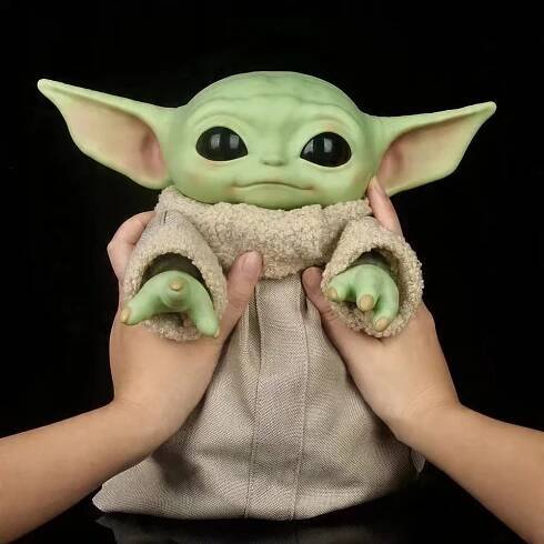 Star Wars Mandalorian - figurka Grogu (baby Yoda) 28 cm