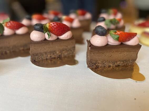 Mini čokocheesecake | Dorty Olomouc
