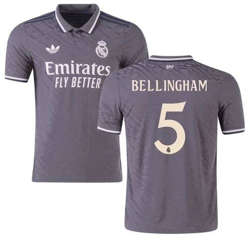 Dres Real Madrid na alternativní zápasy 2024-25 + Bellingham 5 potisk