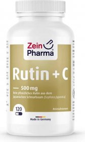 Rutin + C 500 mg 120 veg. kapslí