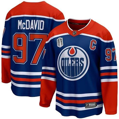 Fanatics Branded Dres Edmonton Oilers #97 Connor McDavid Breakaway Alternate Jersey od 4 499 Kč - Heureka.cz