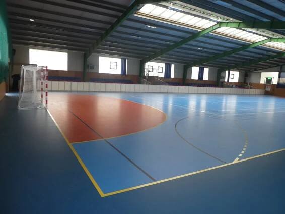 Modernizace sportovní haly Velká Bystřice - Sportovní podlahy Zlín