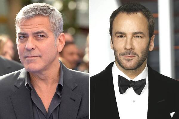 George Clooney and Tom Ford