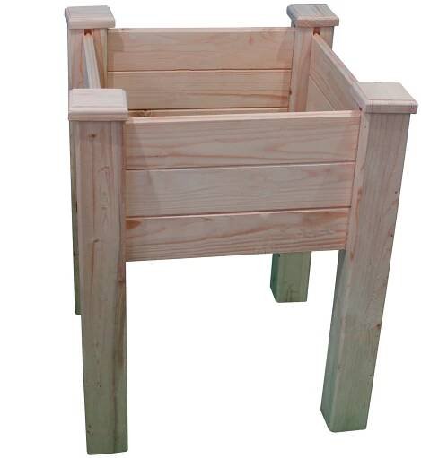 vyvýšený záhon / truhlík LANITPLAST LARGE1 natur LG2366