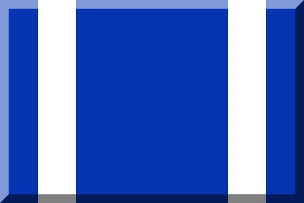Soubor:600px vertical HEX-0434B1 with White stripes.svg