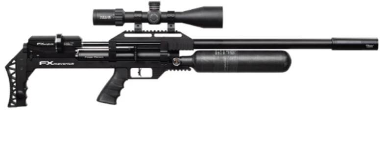 FX Airguns FX Impact M3, Black -.35 Cal -.35 caliber - POWER BLOCK w/ DONNYFL